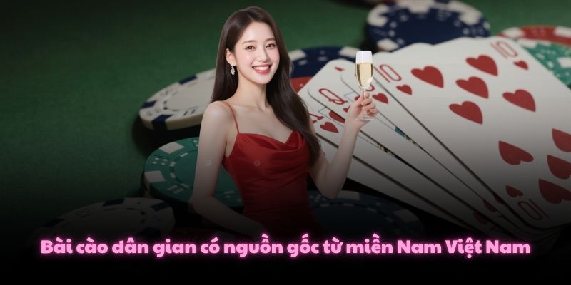 Bài cào dân gian có nguồn gốc từ miền Nam Việt Nam